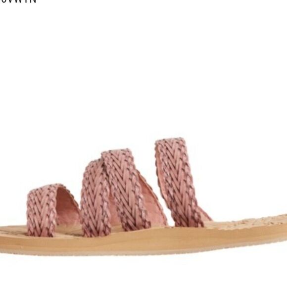 Billabong Lily Jane Braided Slide Sandal- Rose - Picture 5 of 11